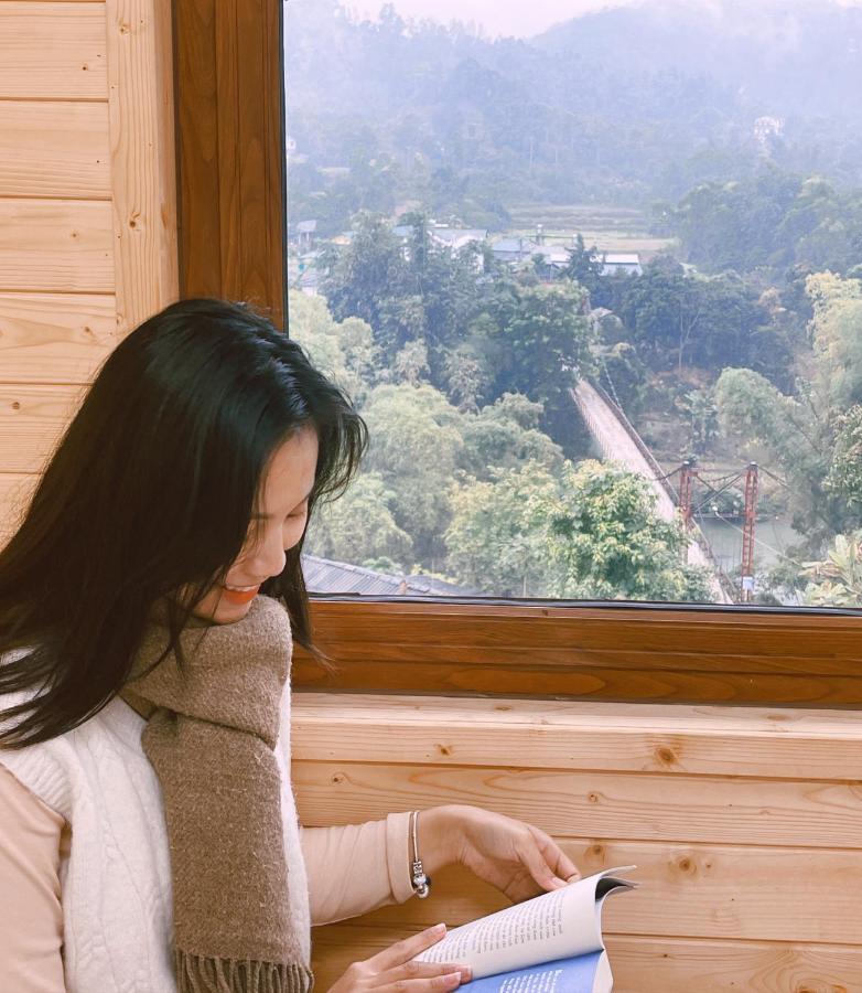 Micasa - Nha Gac Mai Tren Dinh Doi Villa Cao Bang Dış mekan fotoğraf